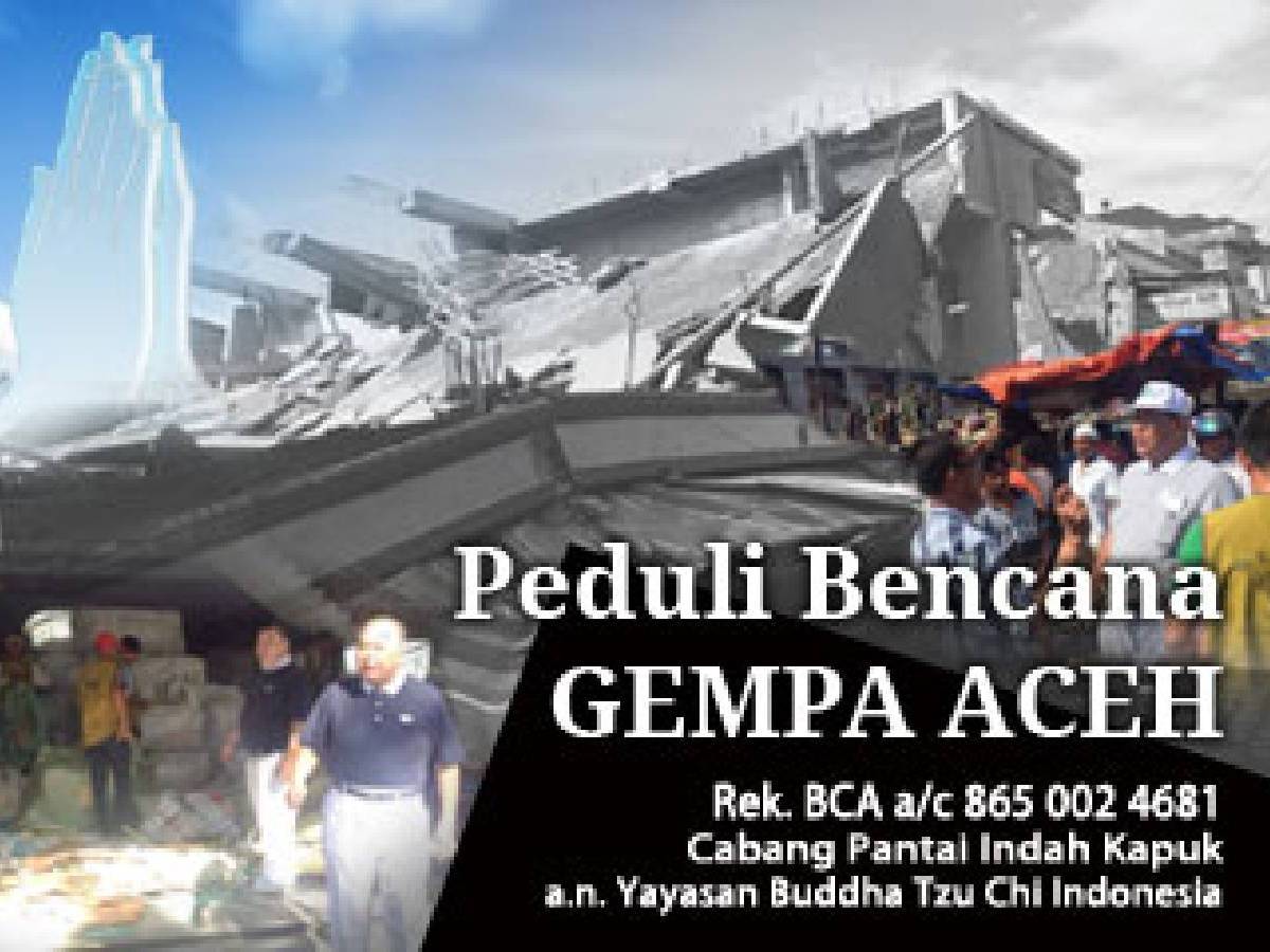 Peduli Bencana Gempa Aceh