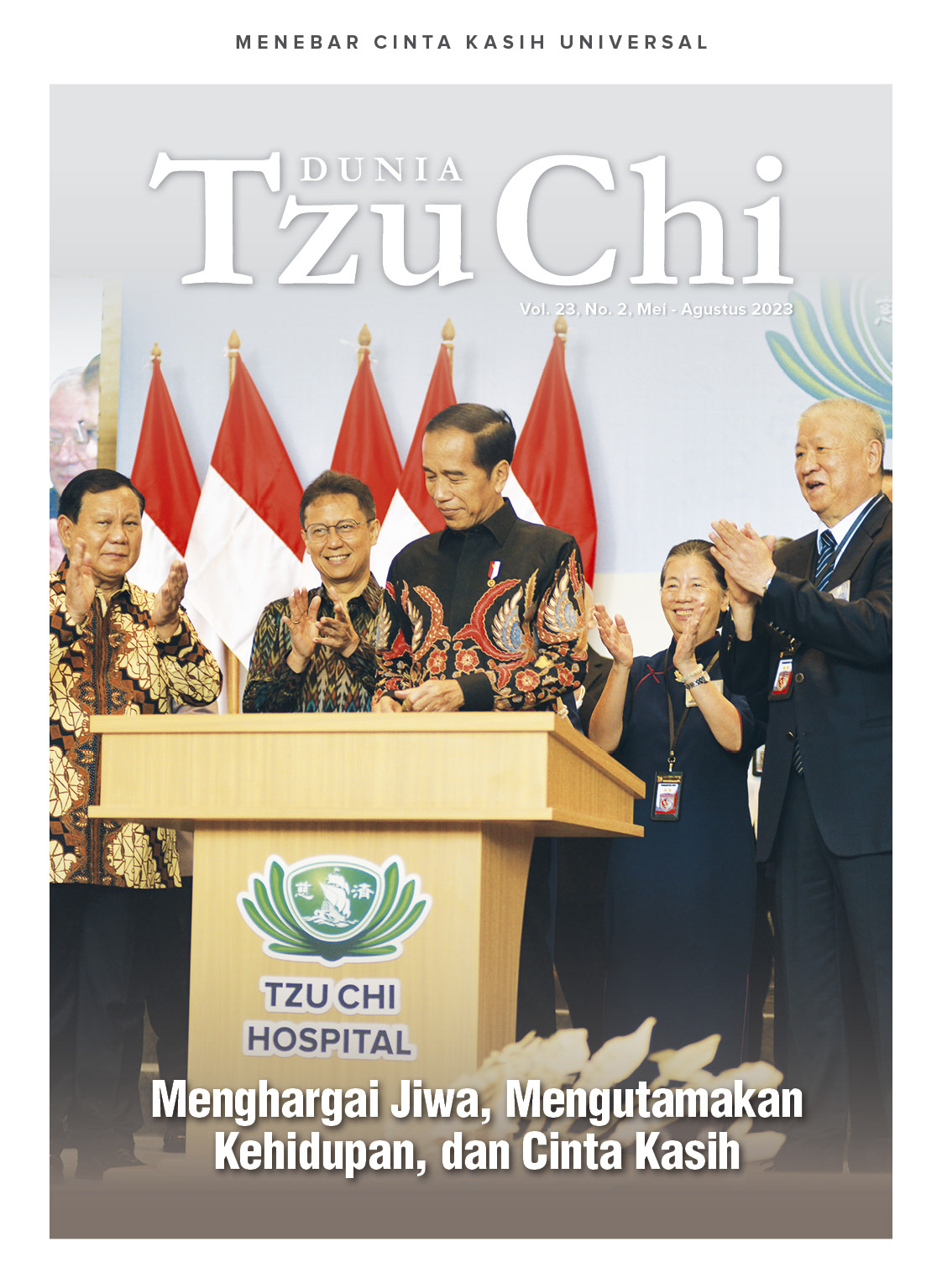 Majalah Dunia Tzu Chi Mei - Agustus 2023