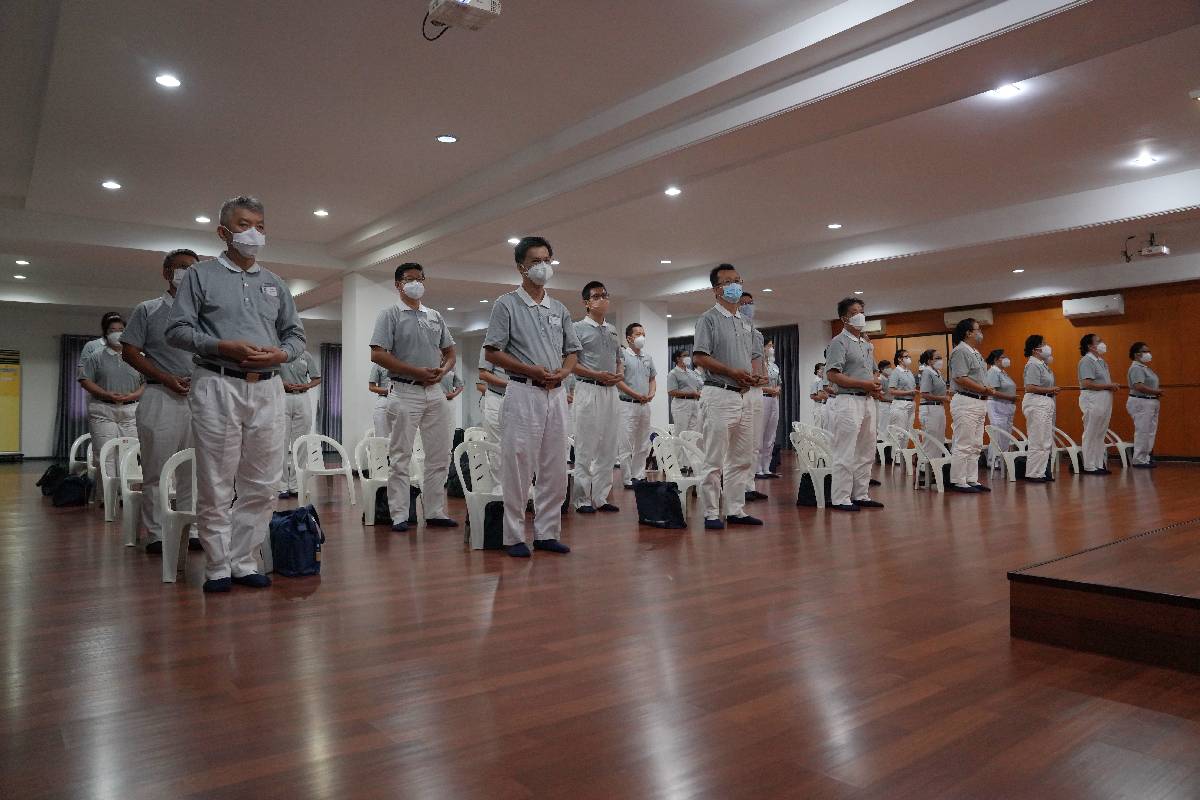 Pelatihan Relawan Abu Putih Ketiga Tzu Chi Medan di Tahun 2021