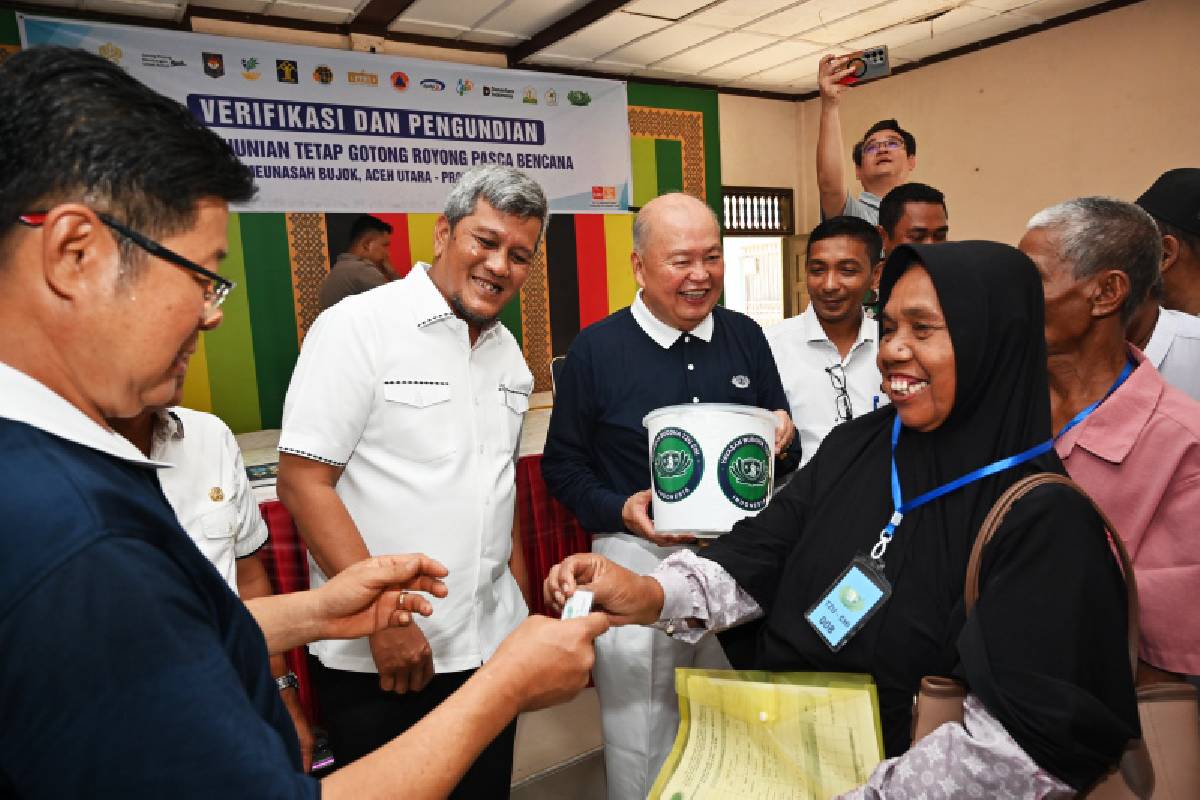 Tzu Chi Serahkan 40 Unit Huntap bagi Korban Banjir Bandang di Aceh Utara