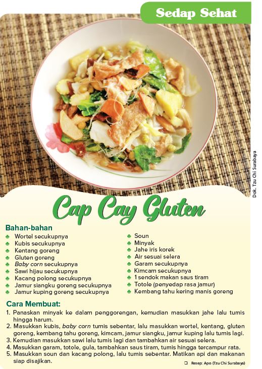 Cap Cay Gluten