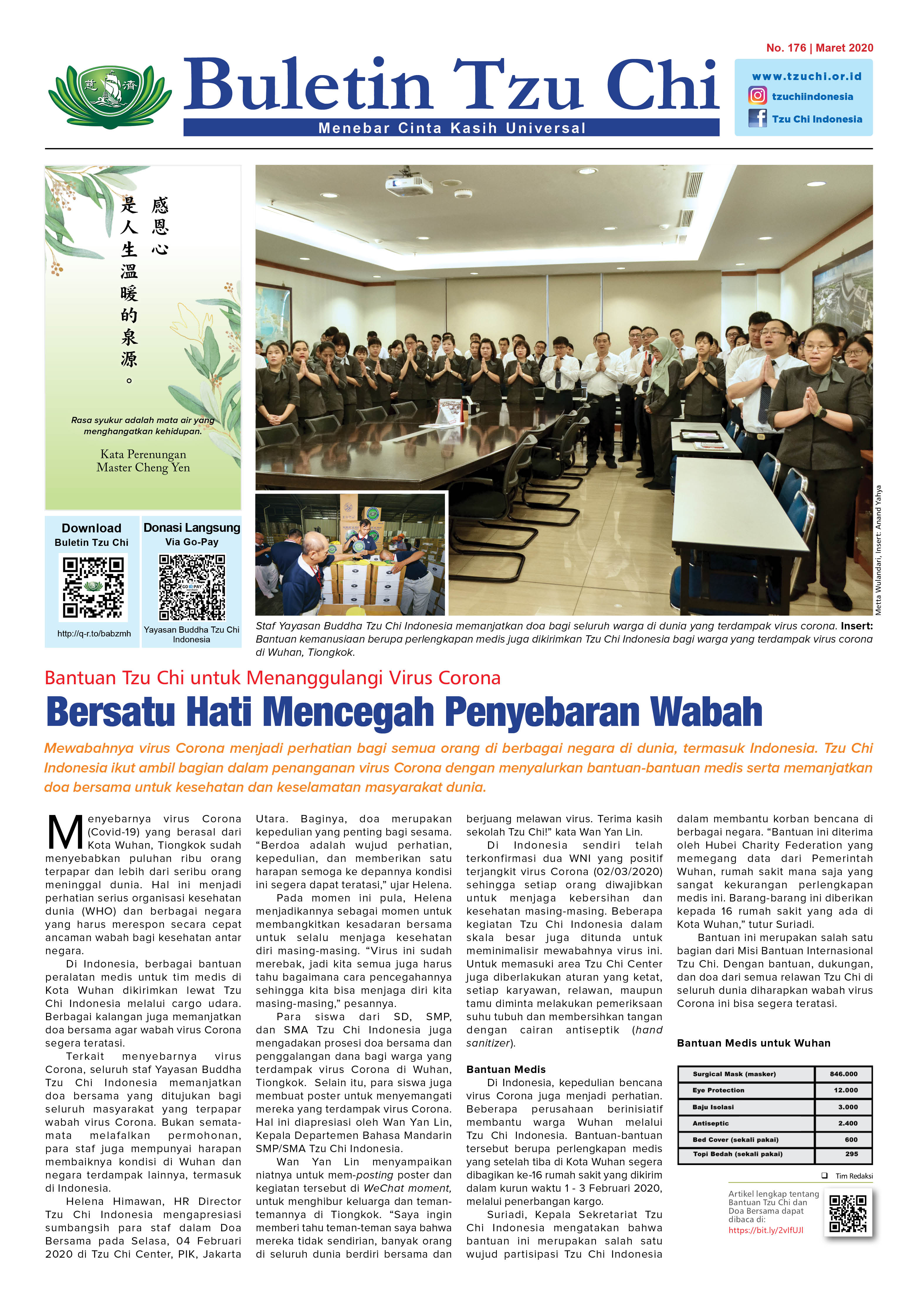 	Buletin Edisi 176 Maret 2020