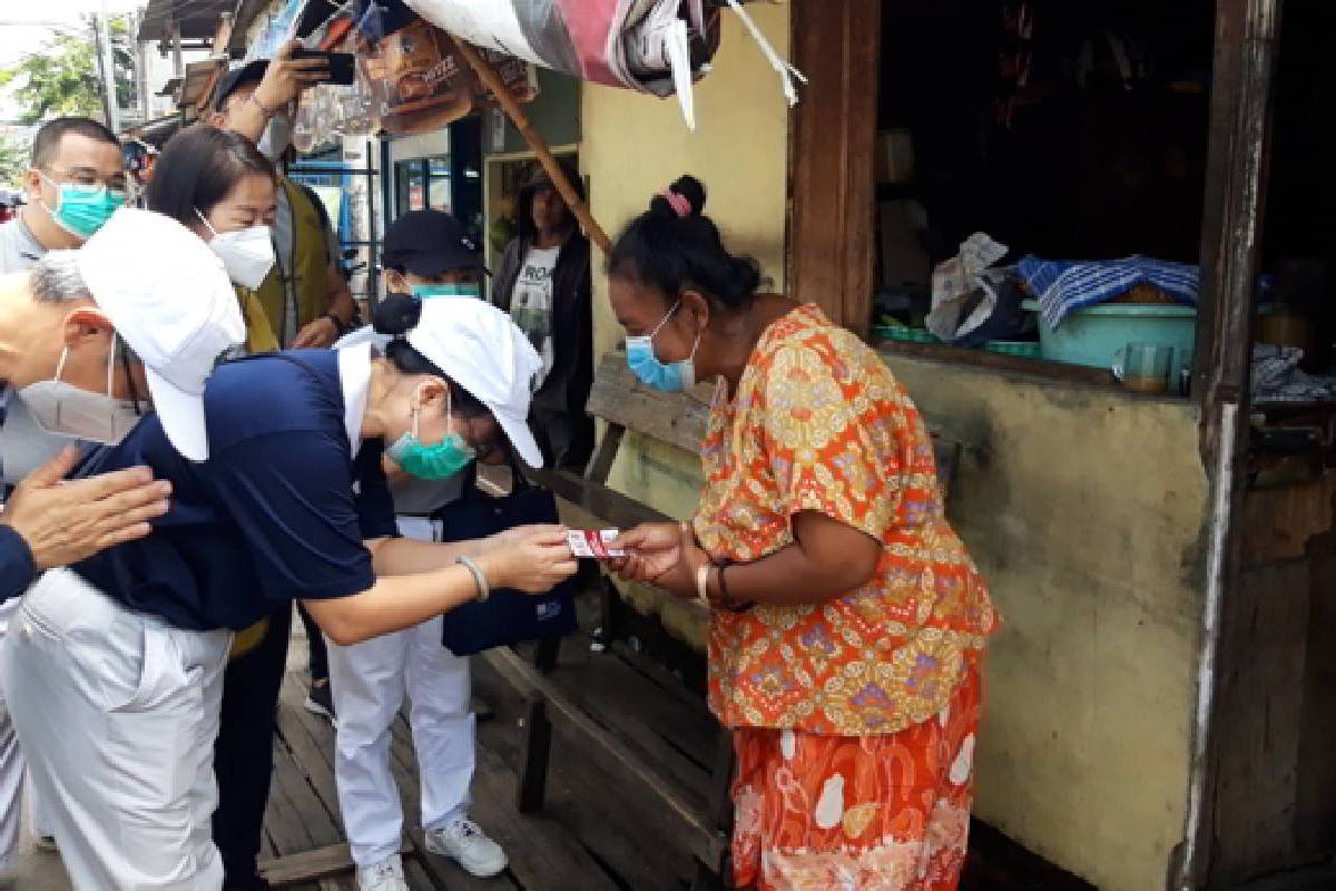 Perhatian Tzu Chi dan Pengusaha Peduli NKRI untuk Warga Kapuk Muara 