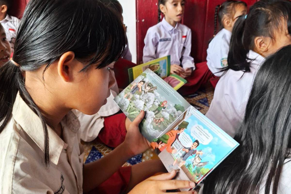 Peningkatan Minat Baca Anak di Daerah Terpencil