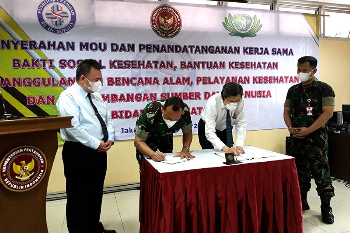 Kerja Sama Tzu Chi dengan Kementerian Pertahanan dalam Bidang Kemanusiaan dan Kesehatan