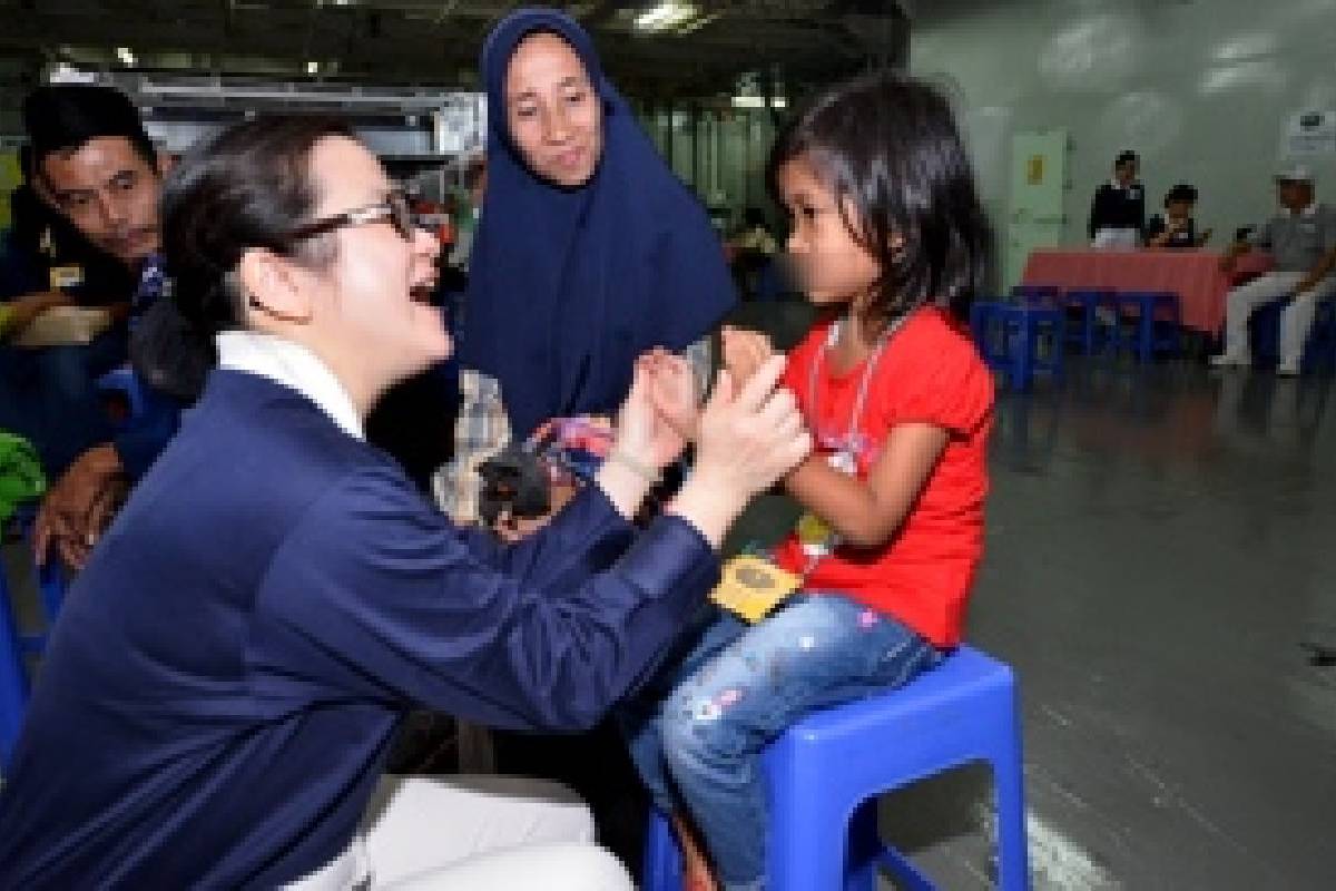 Baksos Tzu Chi ke-120: Merajut Hari-hari Ceria Amanah