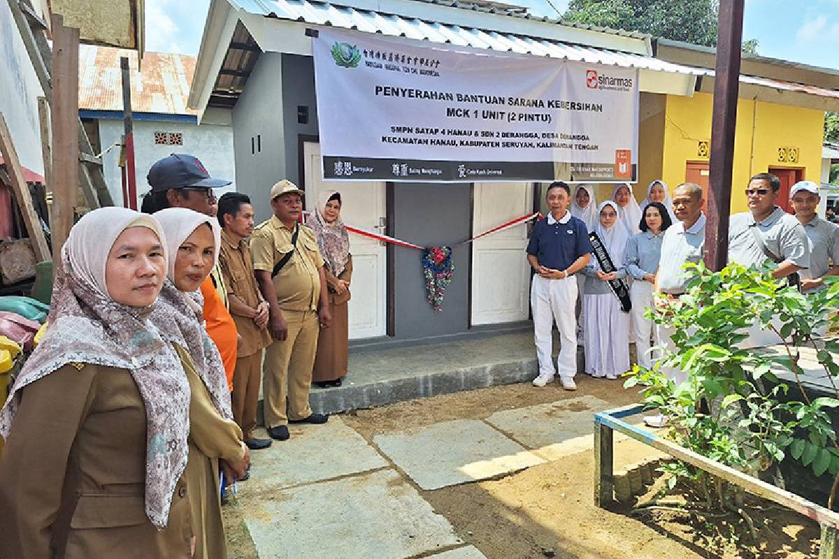 Bantuan Sarana MCK untuk SDN 2 Derangga dan SMPN Satu Atap