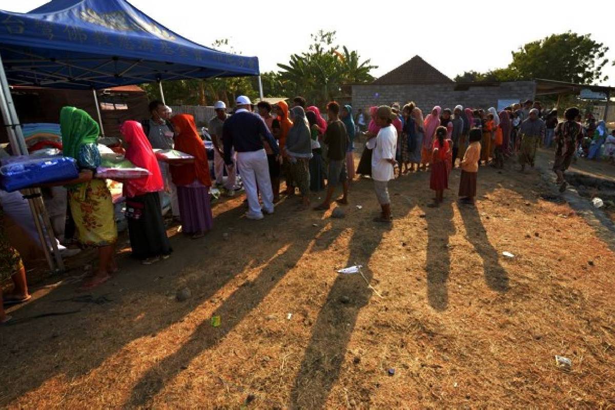 Bantuan Gempa Lombok Gelombang ke-3: Bantuan Terpadu di Lombok Timur