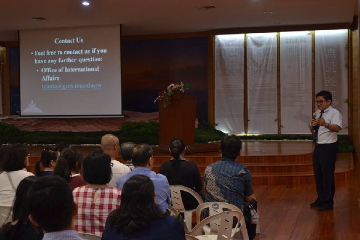 Sosialisasi Program Beasiswa Karir di Universitas Tzu Chi Taiwan