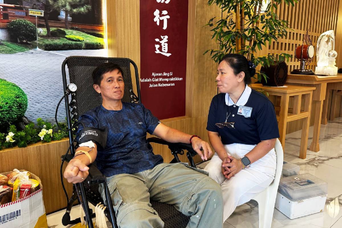 Semangat Berbagi di Bulan Puasa, Tzu Chi Jambi Kembali Gelar Donor Darah