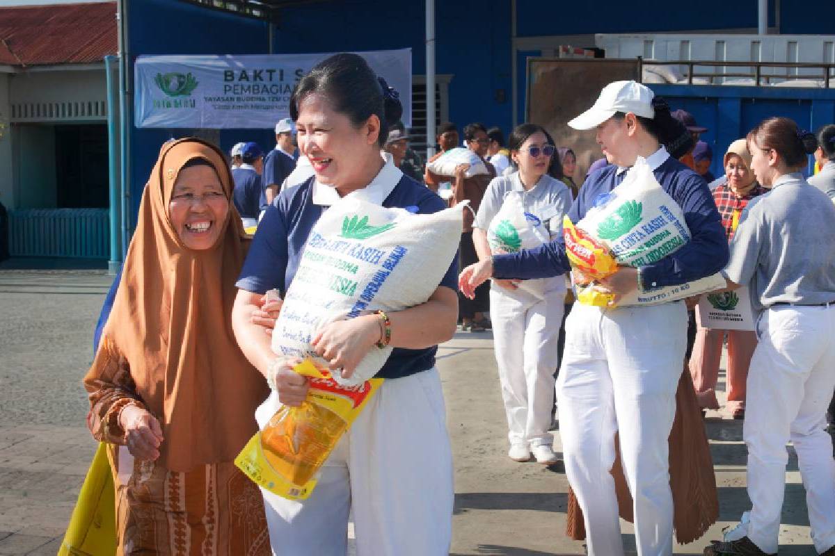 Berbagi Kasih Kepada Warga Desa Tumpatan Nibung