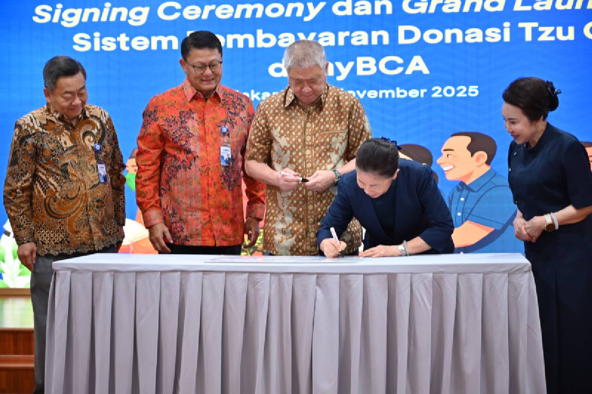 Sentuhan Jari untuk Kebaikan: BCA dan Tzu Chi Permudah Akses Donasi Digital