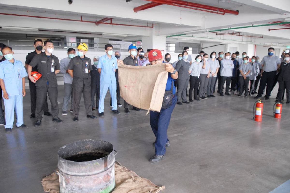 Melatih Kesigapan dan Kesiapan Dengan Latihan Evakuasi Kebakaran Di Tzu Chi Hospital