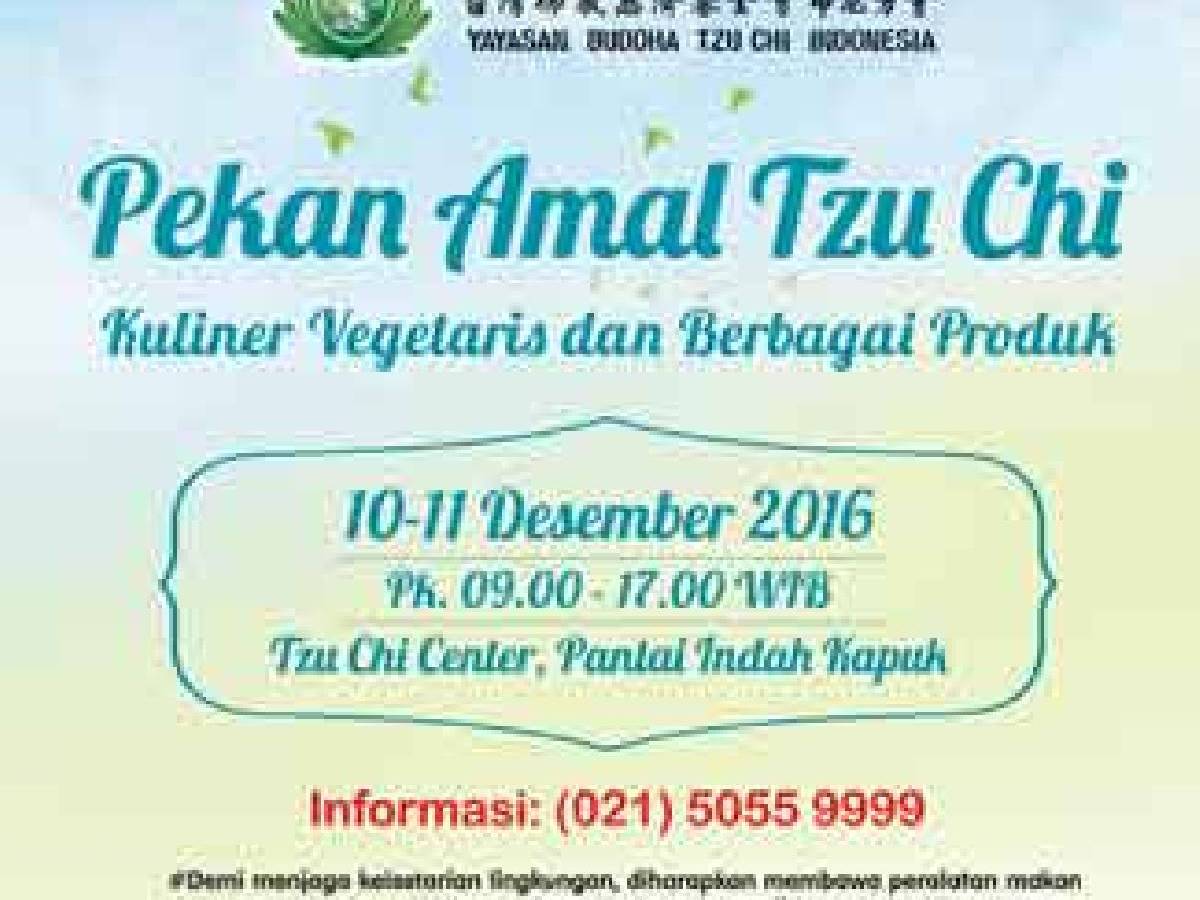 Pekan Amal Tzu Chi 2016