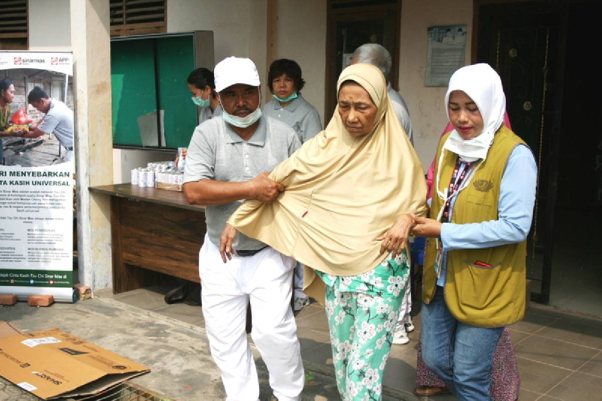  Peduli Korban Kabut Asap di Perawang