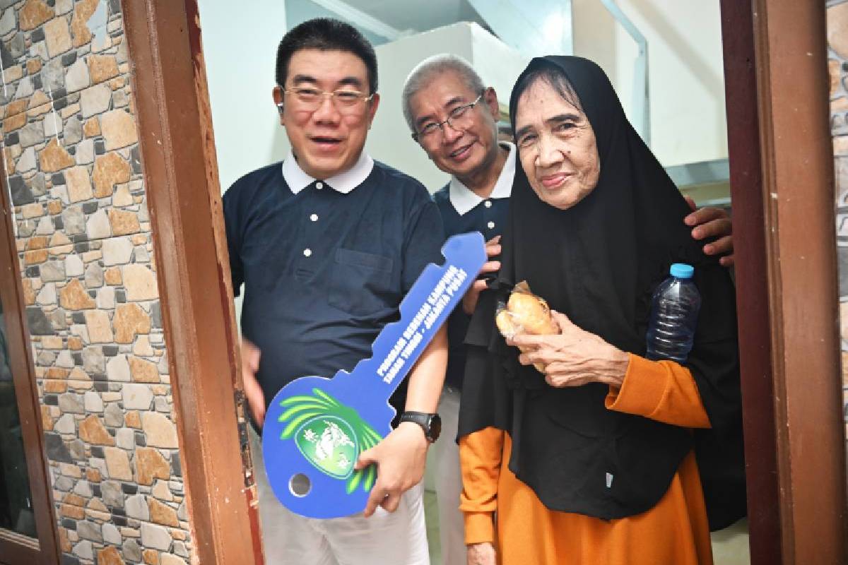 14 Warga Tanah Tinggi Kini Punya Hunian Layak Berkat Renovasi Tzu Chi