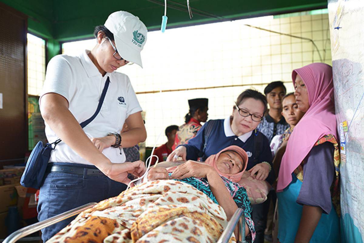 Banjir 2020: Layanan Kesehatan dan Bantuan Logistik untuk Korban Banjir di Lebak