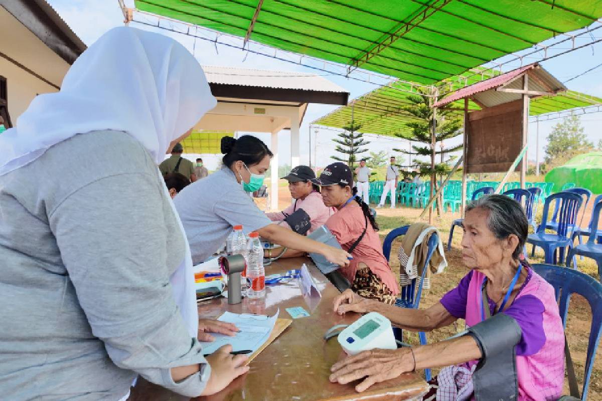 Layanan Kesehatan Gratis di Pelosok Kabupaten Sintang