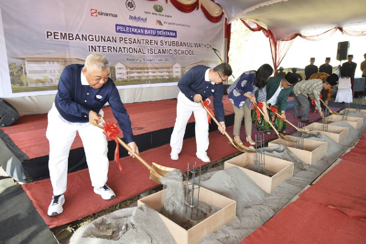 Tzu Chi Dukung Pembangunan Pesantren Syubbanul Wathon International Islamic School