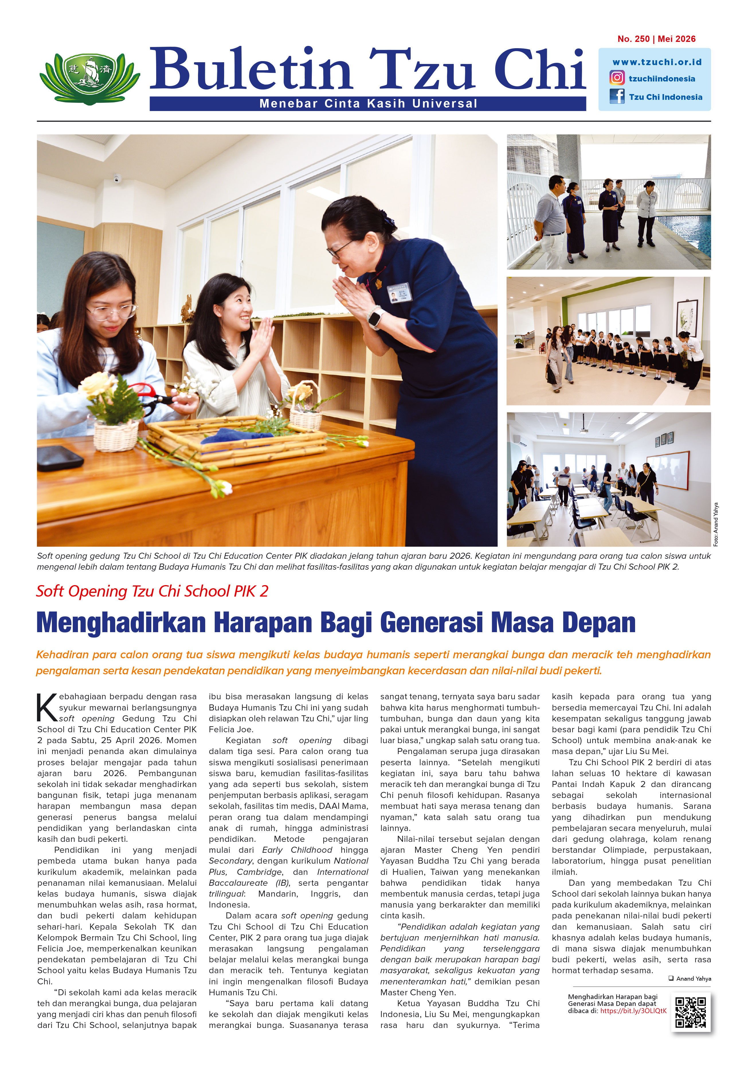 Buletin Tzu Chi Edisi 250 Mei 2026
