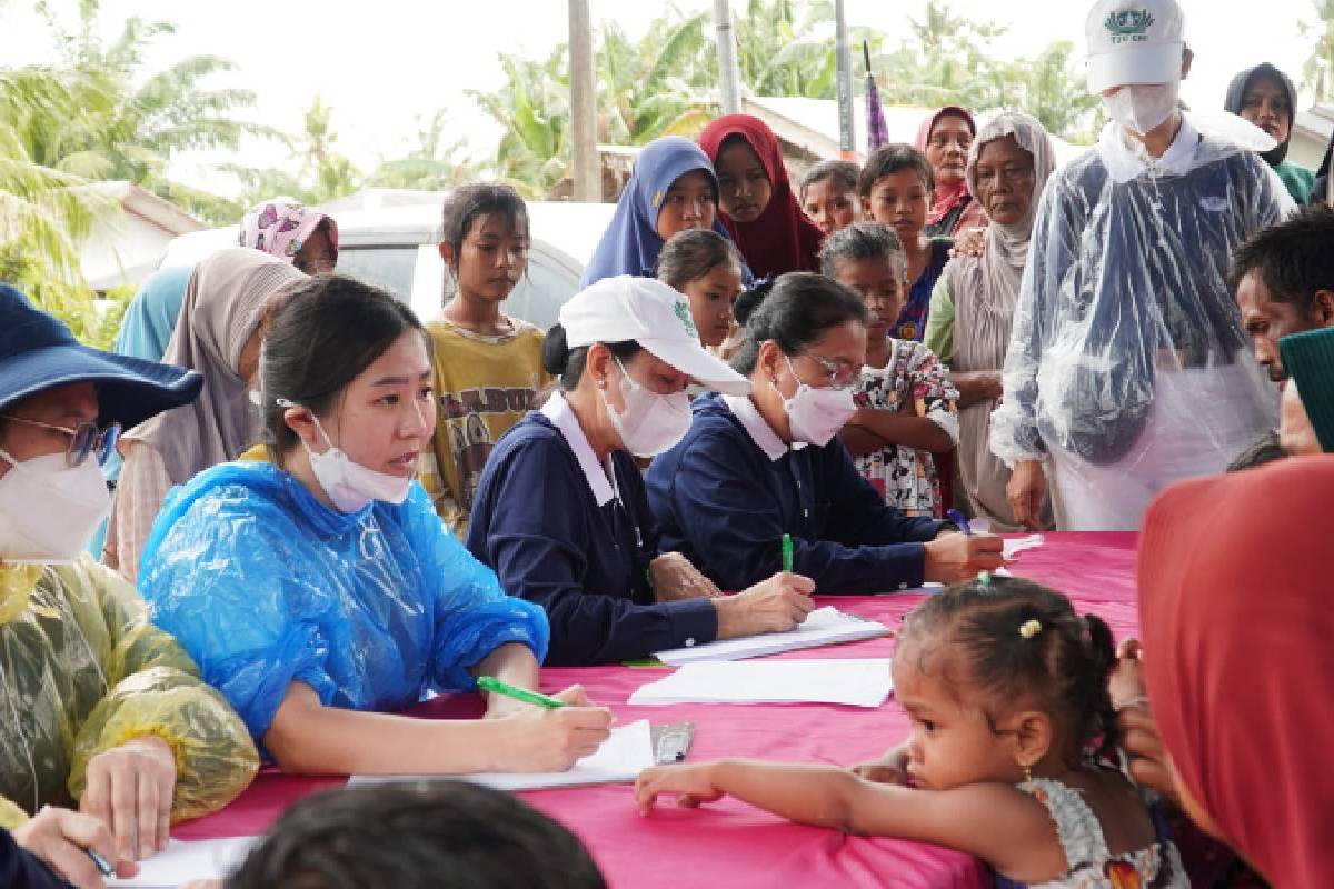 Membasuh luka, Merajut Harapan, Misi kemanusiaan Tzu Chi Medan di Paya Rahat