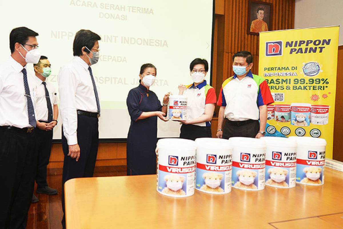 Donasi Nippon Paint untuk Tzu Chi Hospital