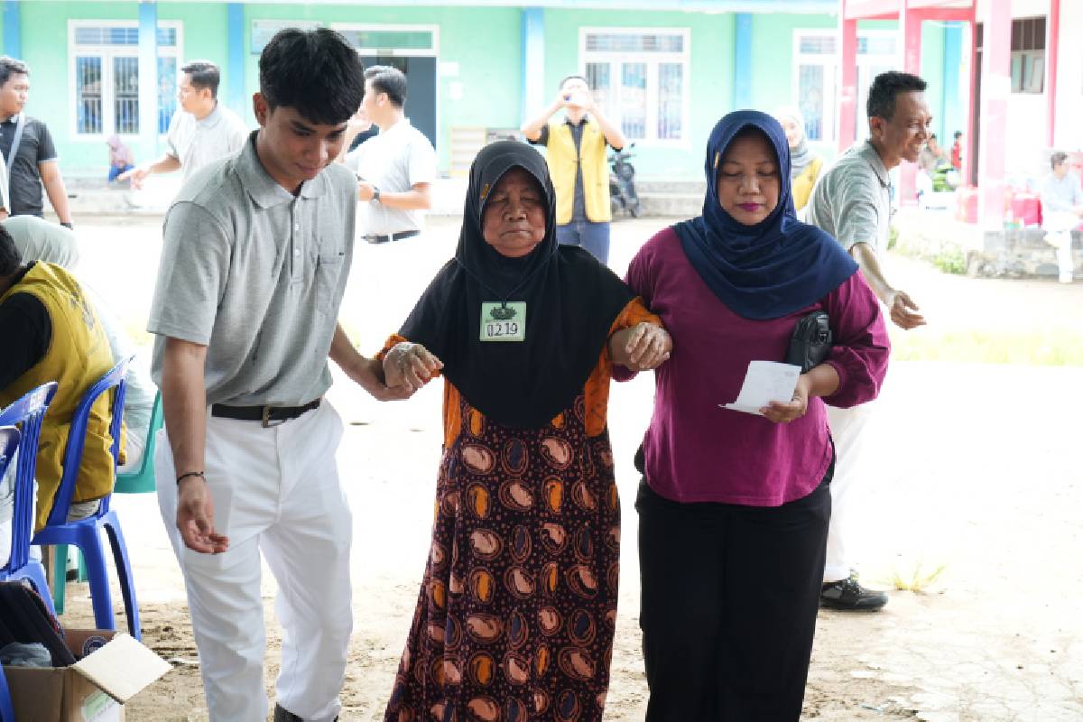 Peduli Kesehatan di Desa Benua Baru, Kutai Timur