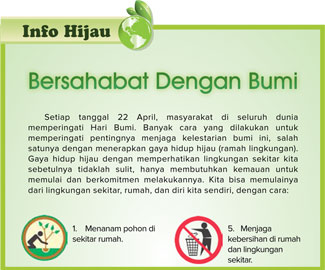 Bersahabat dengan Bumi