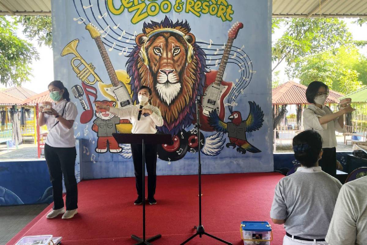 Belajar Sambil Bermain, Anak-Anak Beasiswa Tzu Chi Medan Temukan Makna Kepedulian Akan Alam