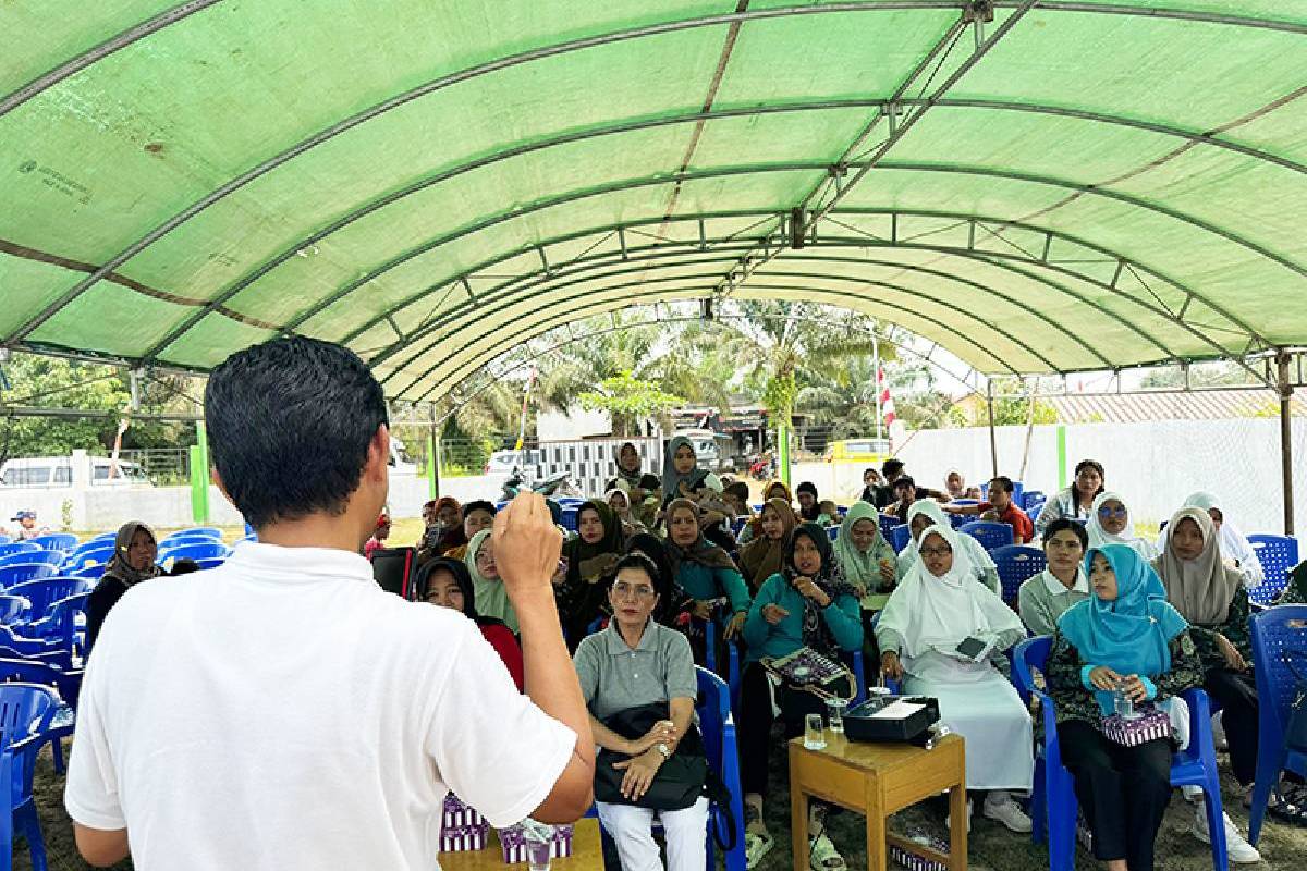 Penyuluhan Kesehatan di Desa Pantap