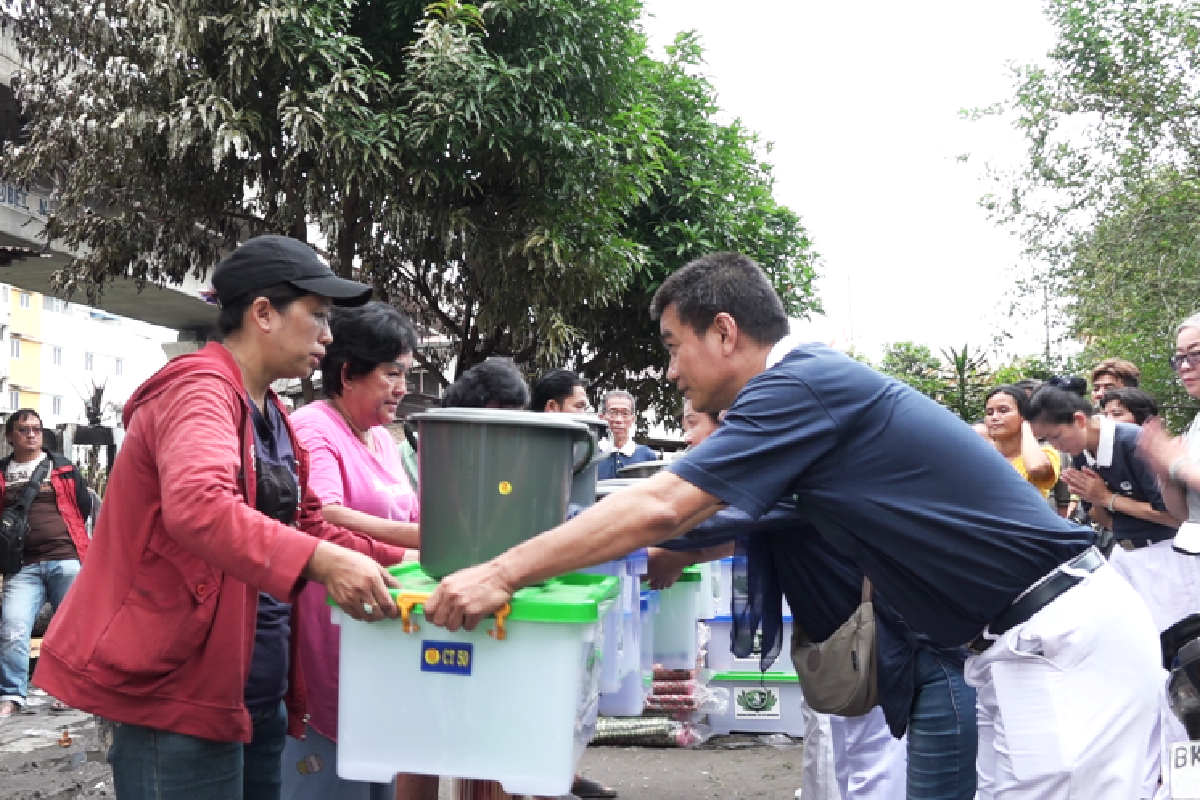 Respon Cepat Tanggap Darurat Kebakaran di Gang Empat Medan Area