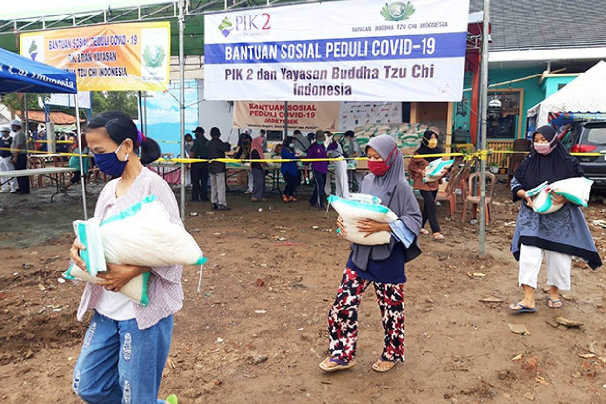 Kisah Warga Tanjung Pasir Hadapi Pandemi