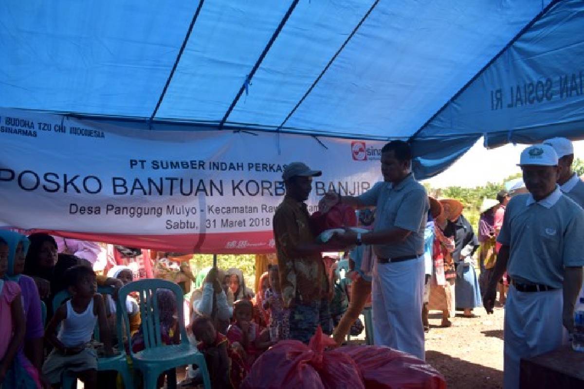 Cinta Kasih untuk Korban Banjir di Desa Panggung Mulyo