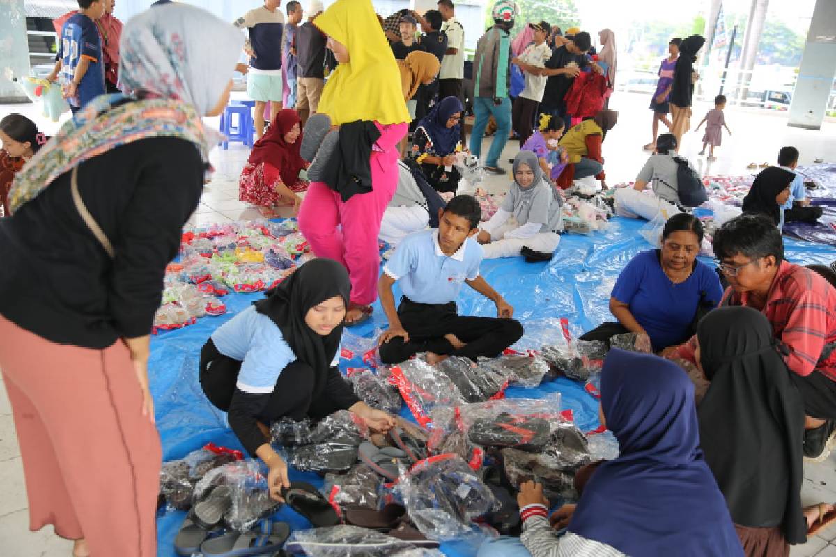 Bazar Ramadan dan Buka Puasa Bersama di Rusun Cinta Kasih Tzu Chi Muara Angke