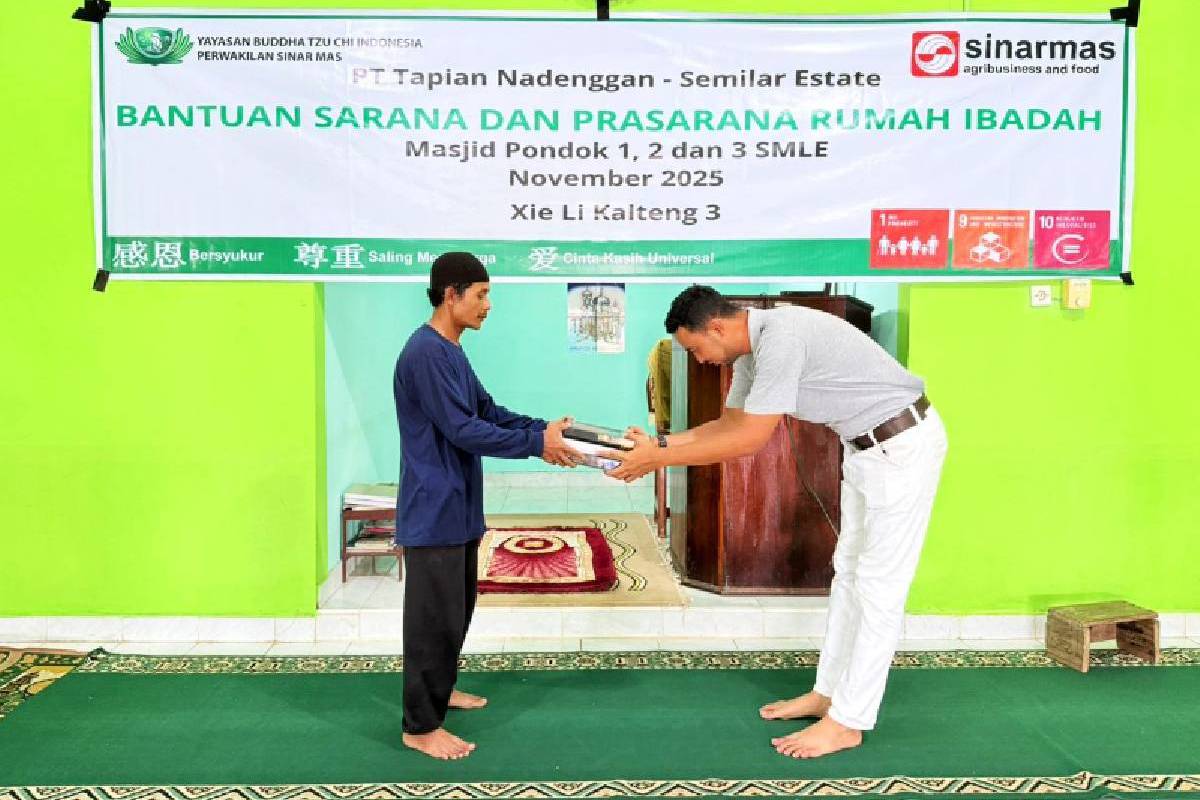 Bantuan untuk Tiga Masjid di Pondok Semilar Estate