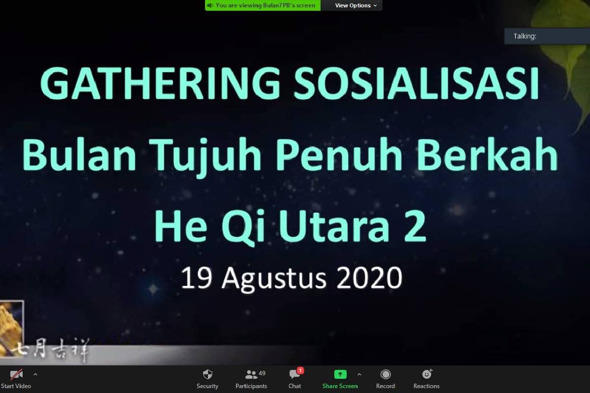 Gathering Sosialisasi Bulan Tujuh Penuh Berkah 