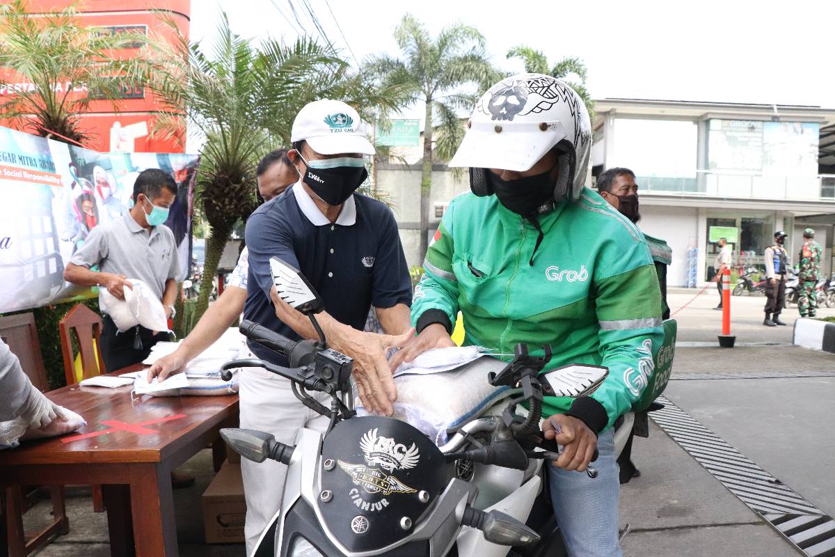 Bantuan untuk Para Pengemudi Ojek Online di Masa PPKM