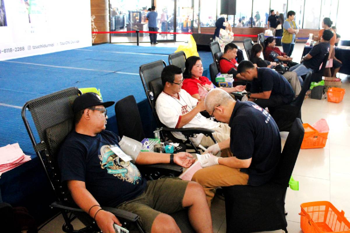 Berbagi Kehidupan Lewat Donor Darah di Dumai