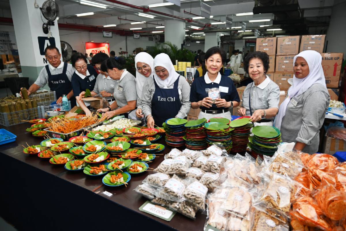 Pekan Amal Tzu Chi 2025: Ketulusan yang Tersaji dalam Setiap Piring dan Ajakan Mencintai Lingkungan