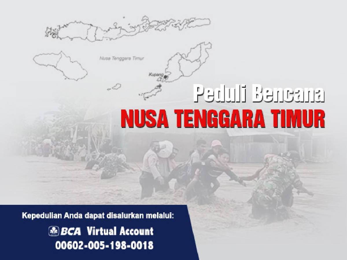 Bantuan Bagi Korban Banjir Bandang di Nusa Tenggara Timur (NTT)