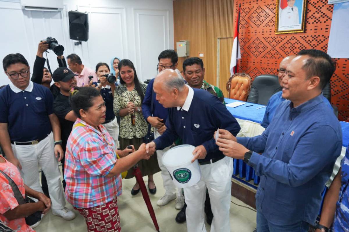 Pembangunan Huntap di Sibolga: Verifikasi dan Pengundian Huntap di Aek Parombunan Sibolga