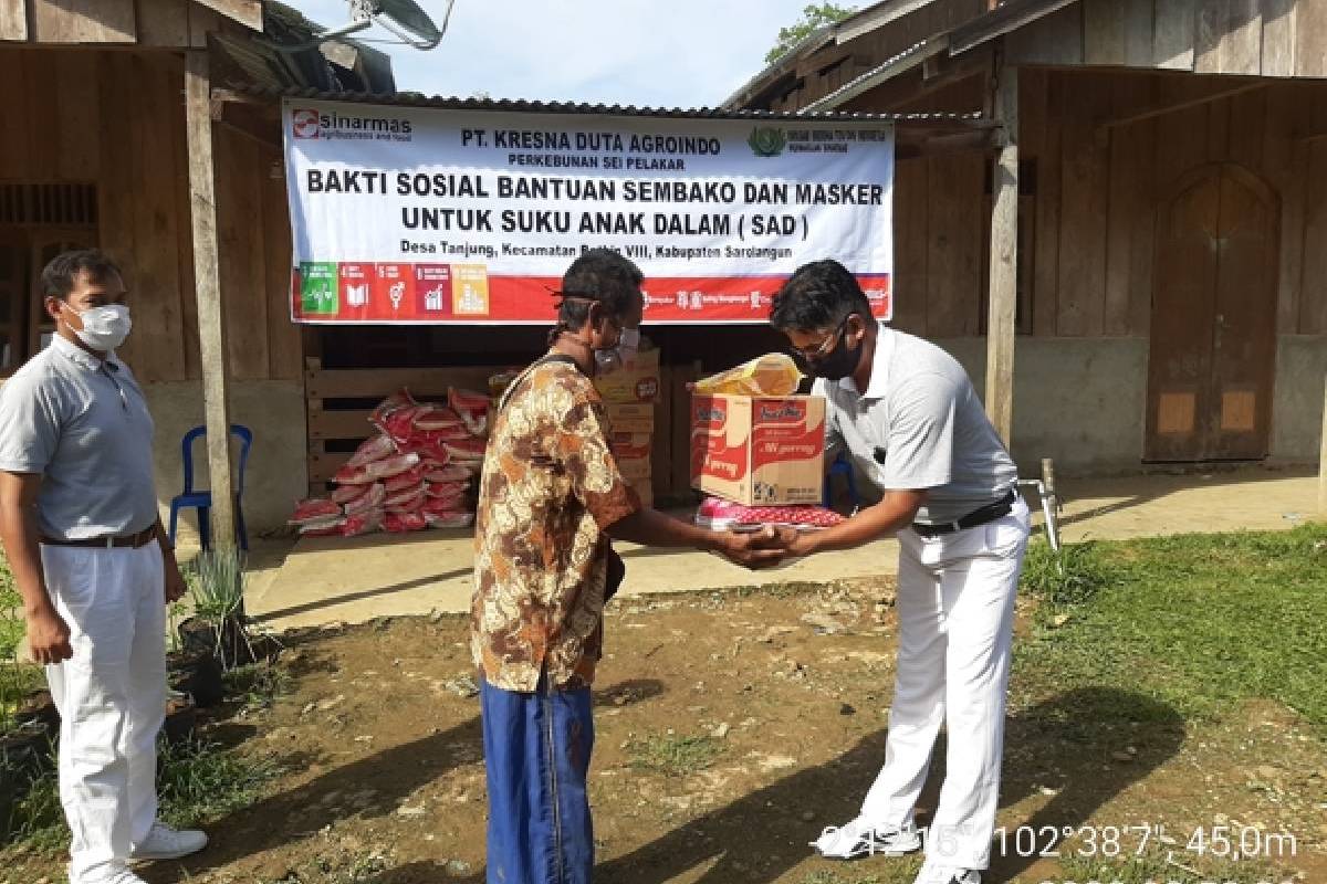 Cinta Kasih di Tengah Pandemi bagi Suku Anak Dalam