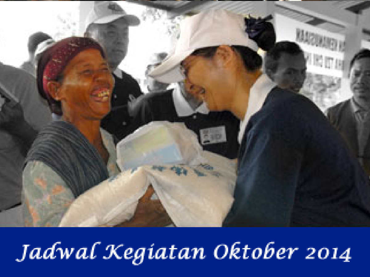 Jadwal Kegiatan OKtober 2014