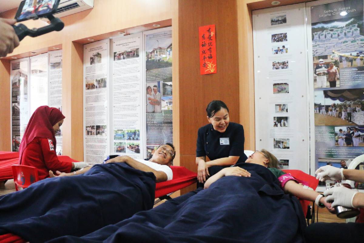 Setetes Darah, Sejuta Harapan: Semangat Kemanusiaan Mengalir dalam Donor Darah Tzu Chi Medan