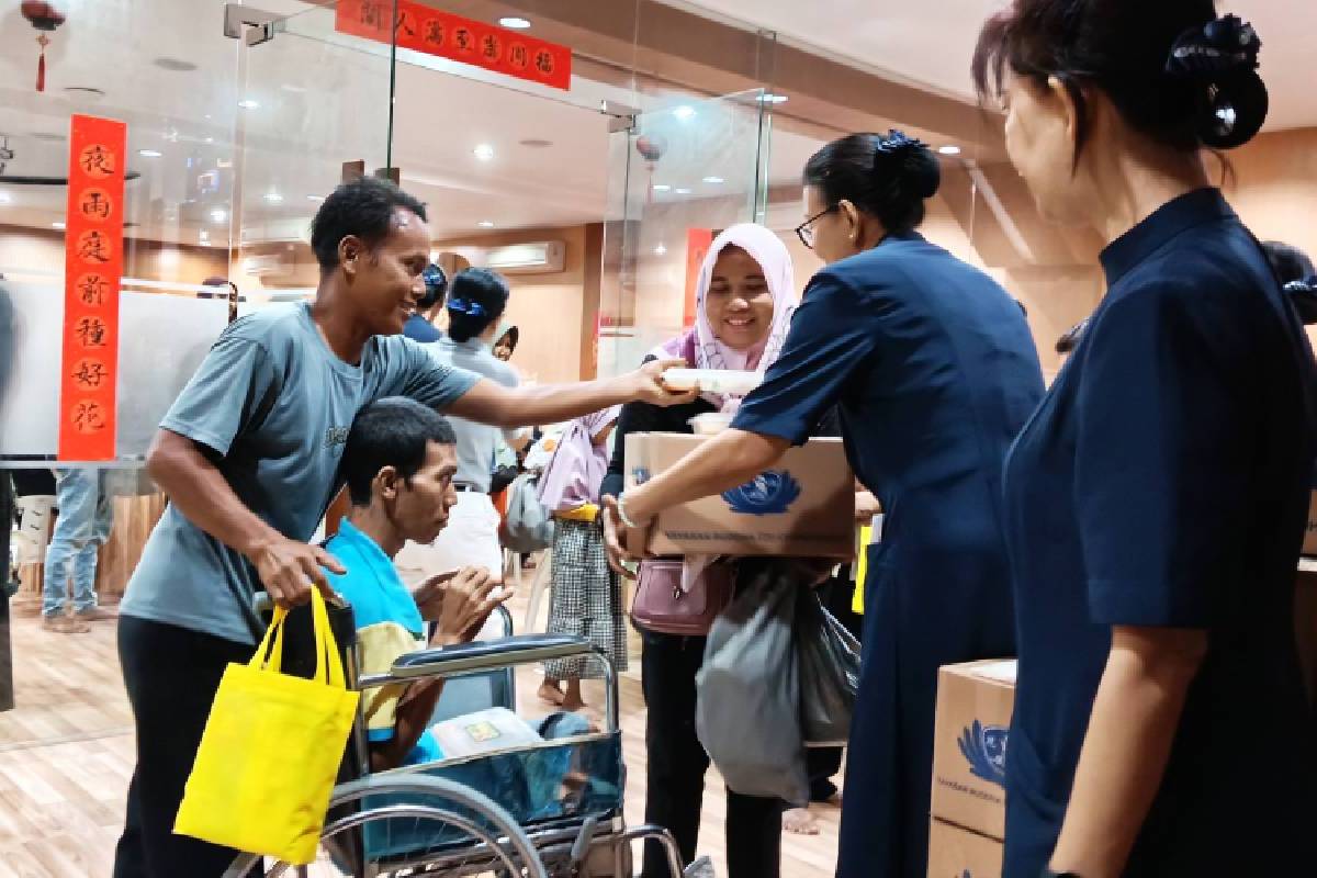 Harmoni Lintas Iman, Kala Tzu Chi Medan Gelar Buka Puasa Bersama 