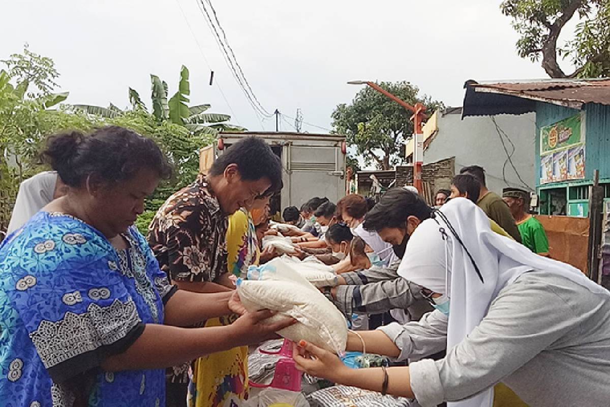 Bebagi Kasih Kepada Korban Kebakaran