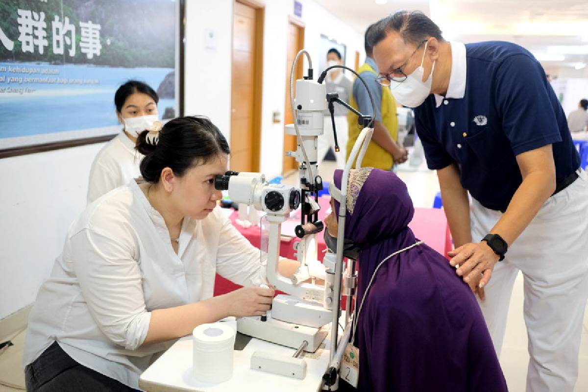 Karena Mata adalah Jendela Dunia, Screening Baksos Kesehatan Tzu Chi ke-153