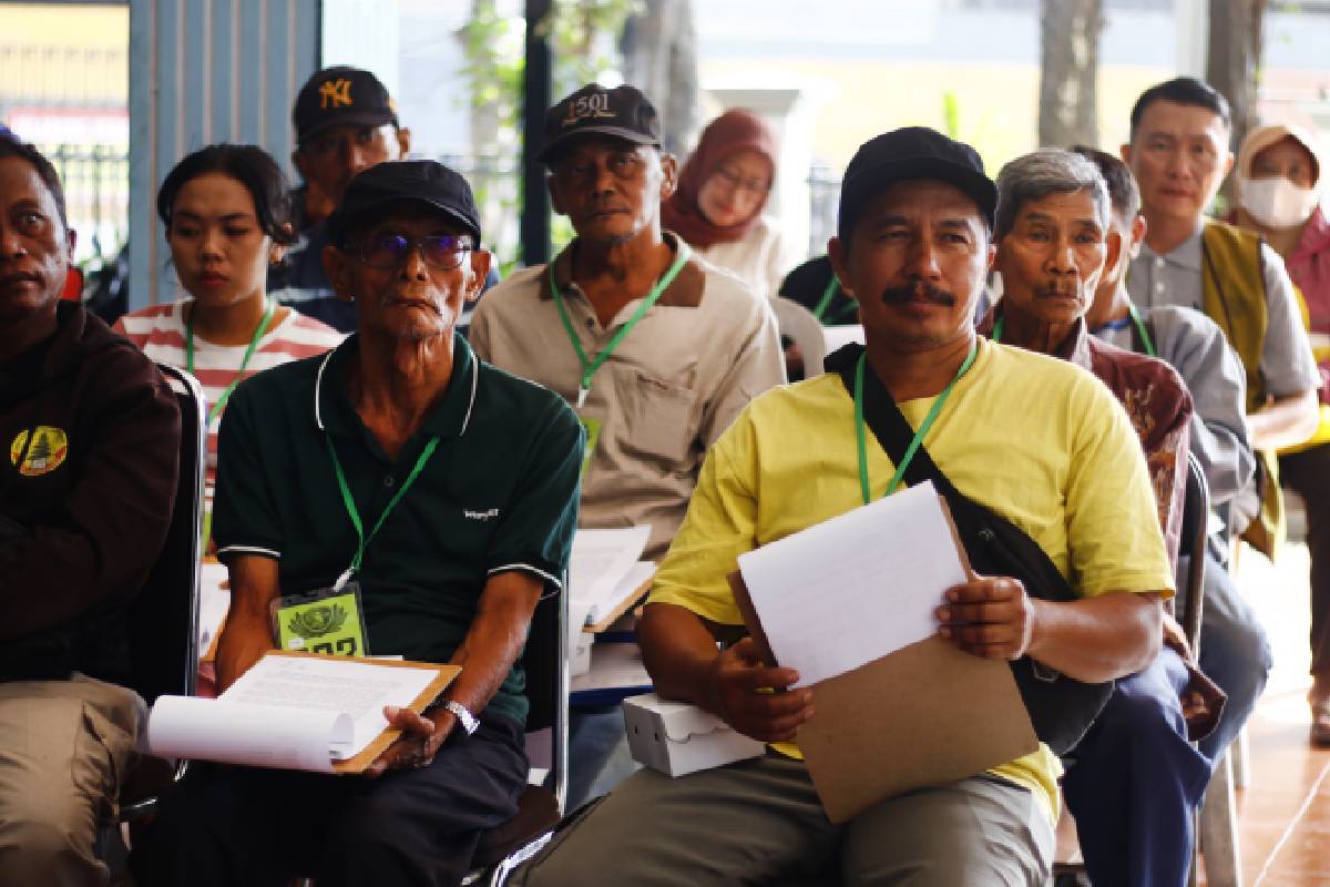 Goresan Tinta, Awal Harapan Baru bagi 19 Keluarga di Kelurahan Pakis