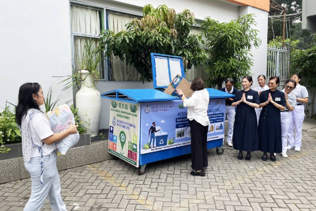 Menanam Kepedulian Sejak Dini: Peresmian Titik Green Point ke-72 di Kingston School
