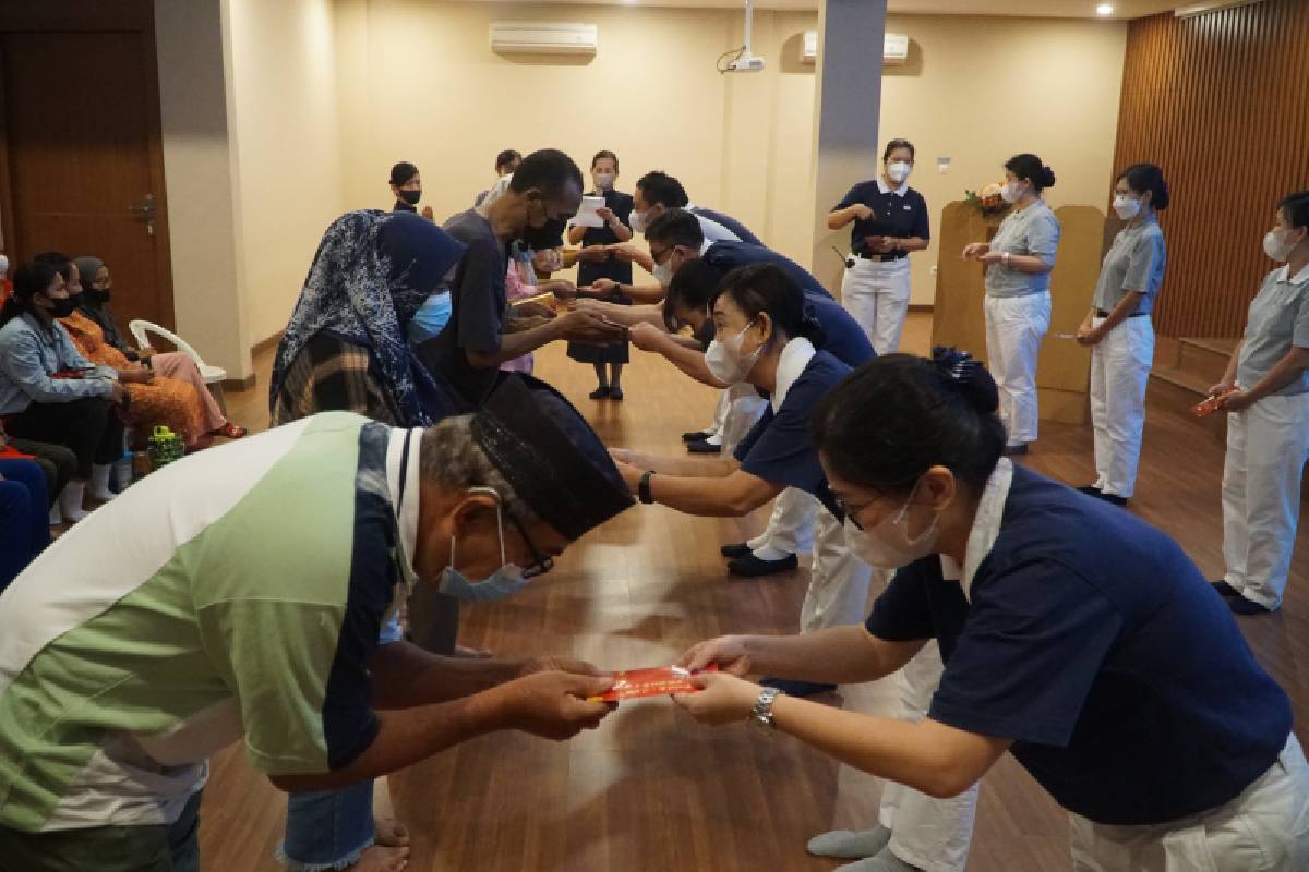 Ramah Tamah Bersama Penerima Bantuan Tzu Chi